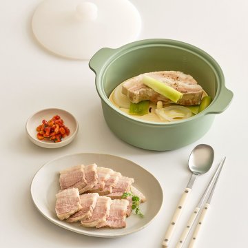 프리미엄 실리콘 깊은찜기 단품