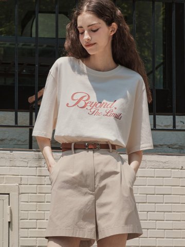 [2컬러] 트윙클 반팔 티셔츠
