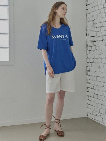 Cotton Span Short Pants - IVORY