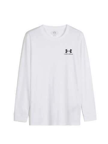 [언더아머] UA 스포츠스타일 레프트체스트 화이트 1329585-100