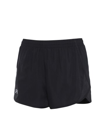 [언더아머] UA 여성 플라이바이 3인치 쇼츠 블랙 1382438-001