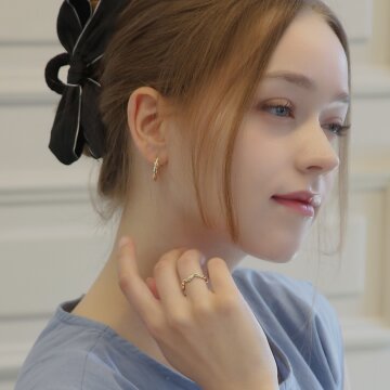 디유아모르 플로우 원터치 귀걸이