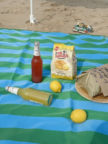 헤이 스트라이프 피크닉매트 4COLOR