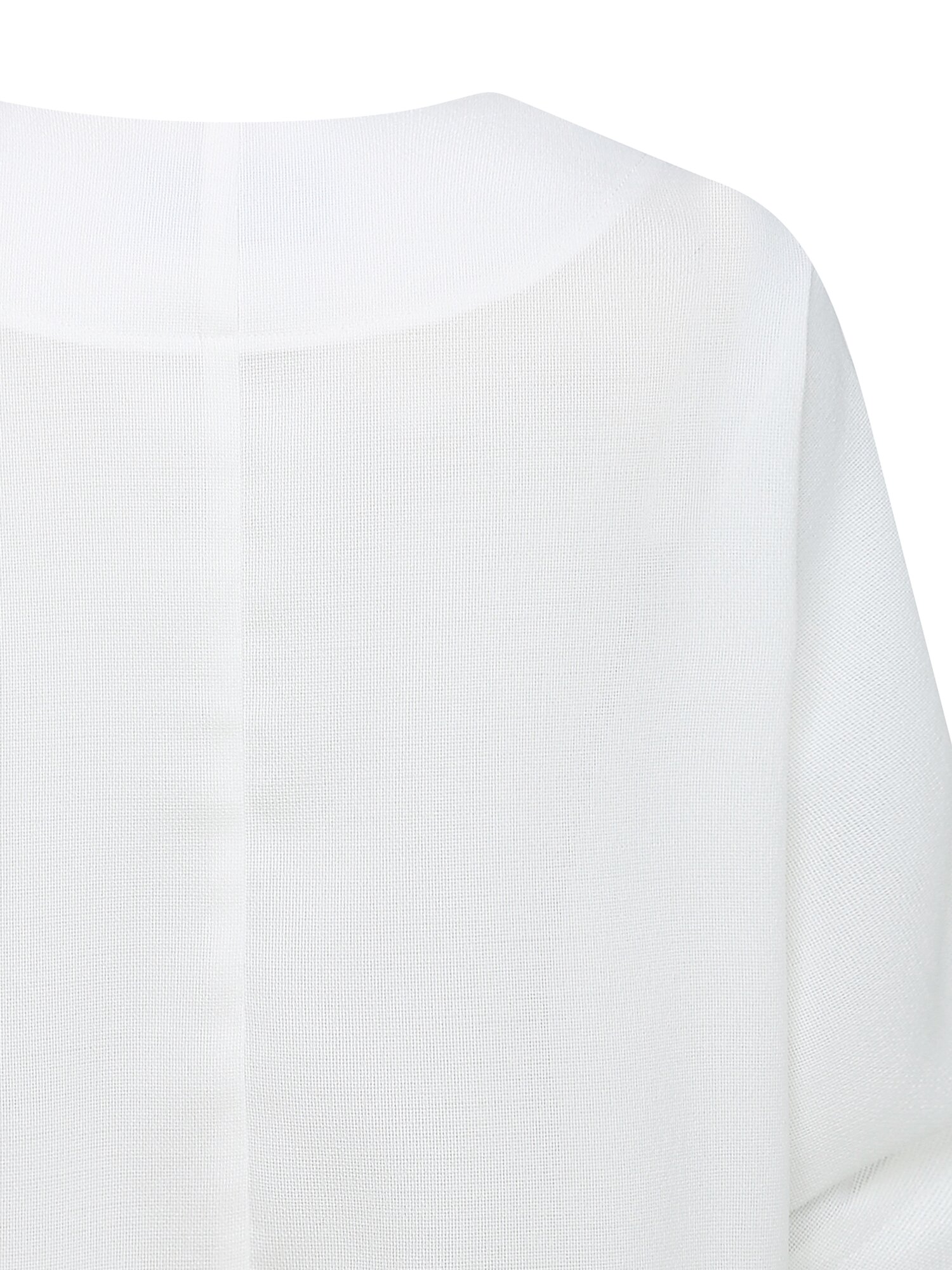 루즈핏 칼라리스 라펠 재킷 (WHITE)