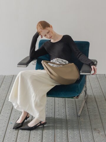 3way zipper hobo bag series ople leather Etuape