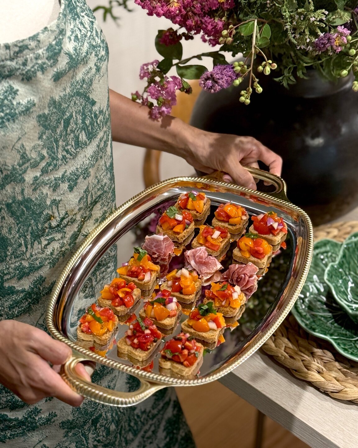 산마르코 골드 직사각트레이 35