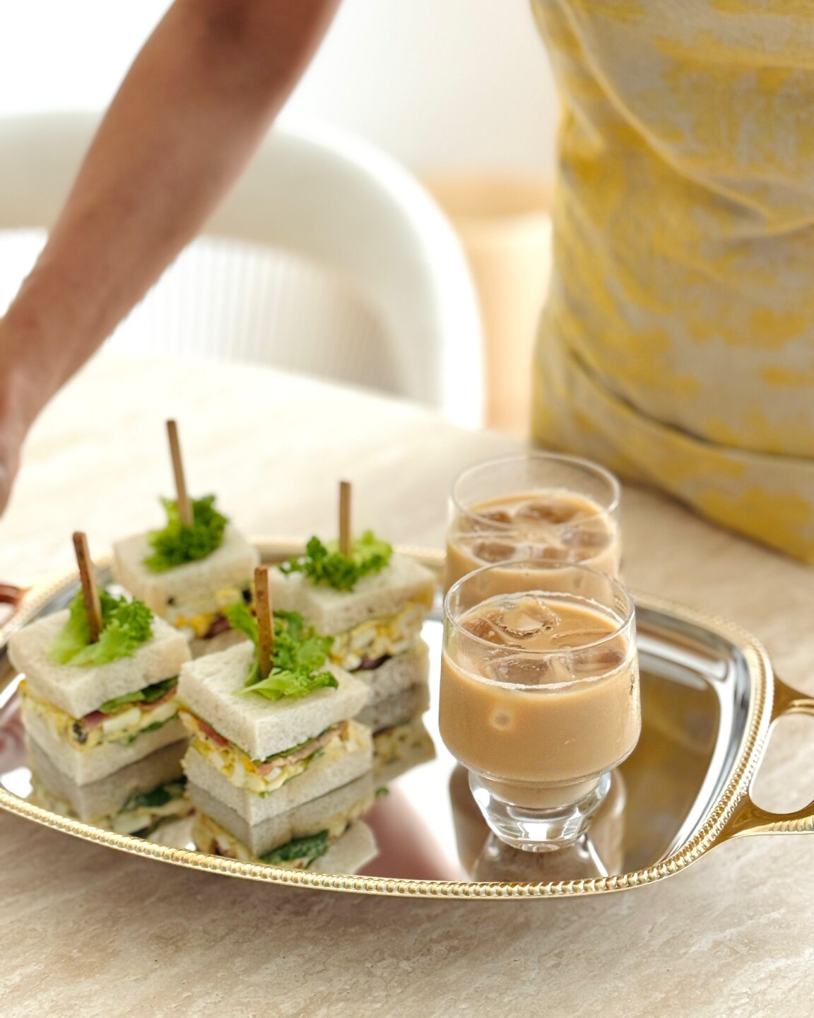 산마르코 골드 직사각트레이 35