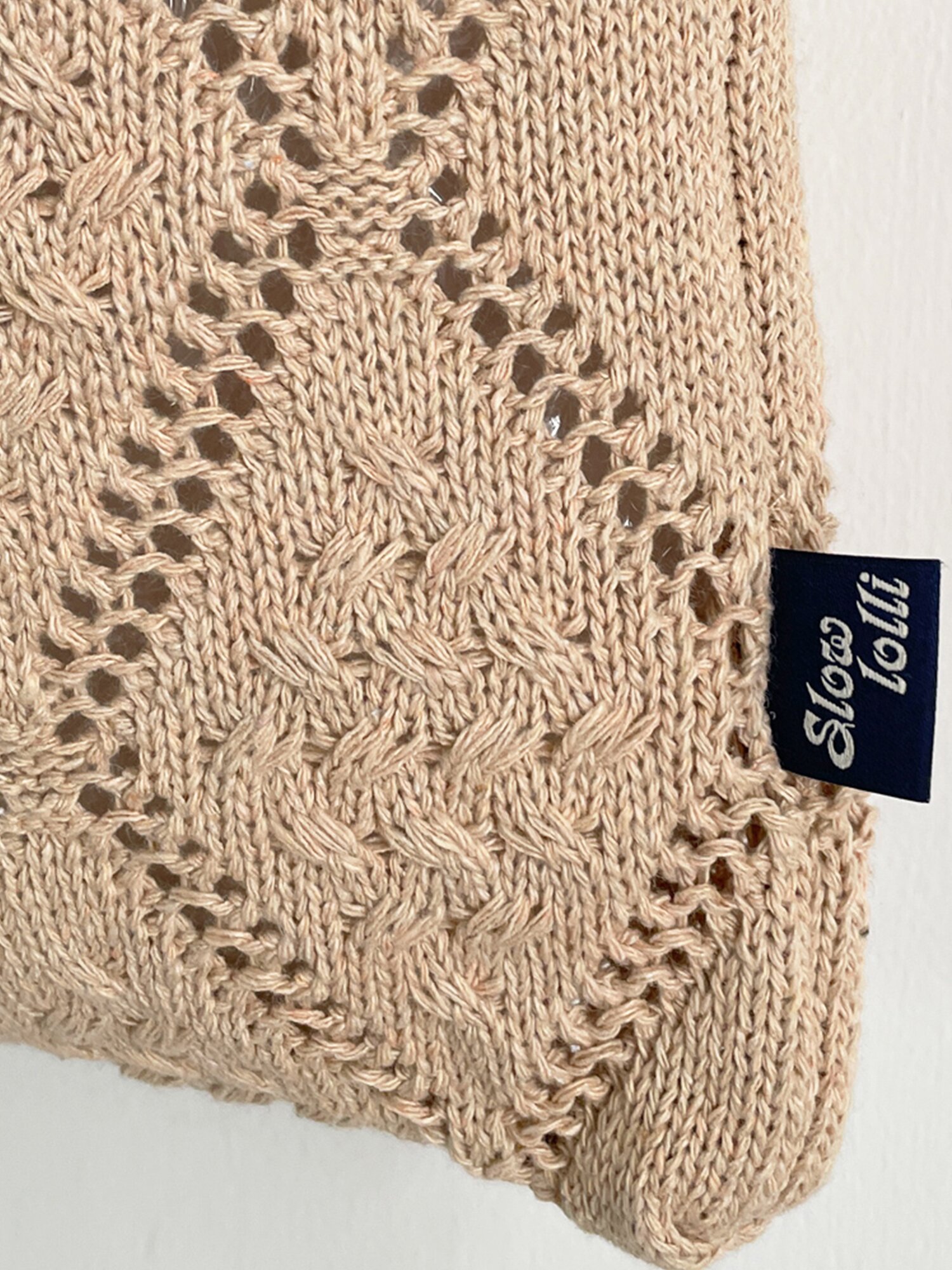 Cozy Crochet Bag - Beige