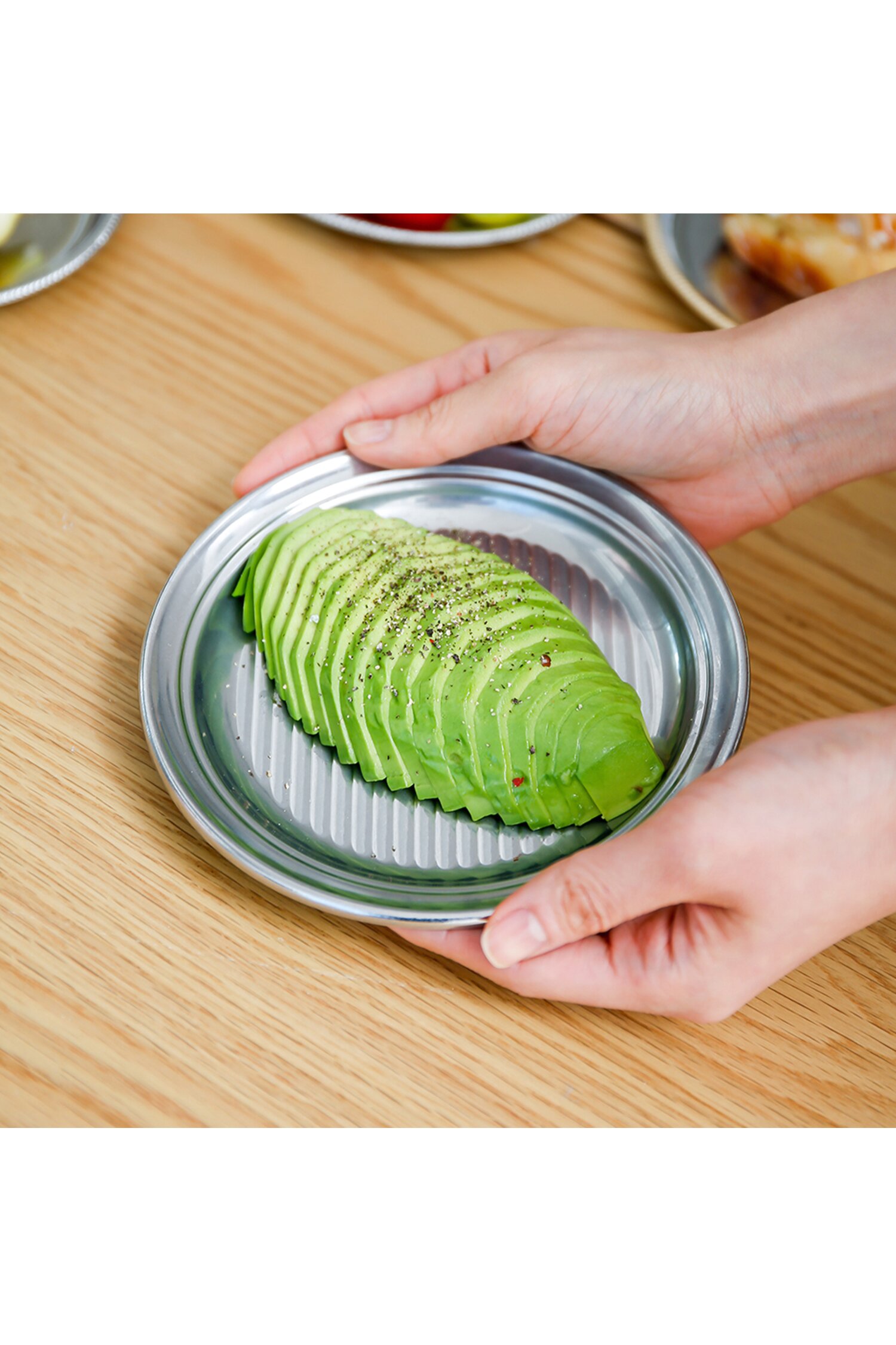 리가토 원형접시 15