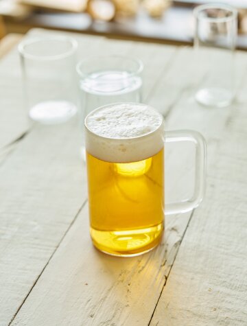 내열유리 머그 BEER 500ml