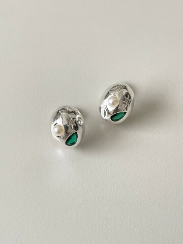 ELA 09 유색 보석 귀걸이