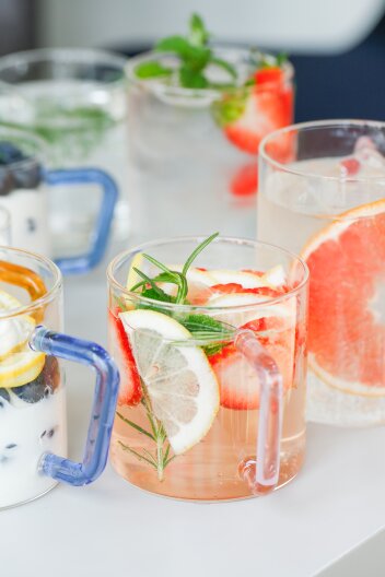 내열유리 컬러머그DW 400ml 5종