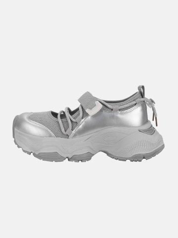 여성 스니커즈 6CM 키높이 발레코어 샌들 운동화 SSS671