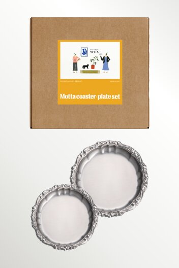 바로크 코스터+접시 선물세트(2P)