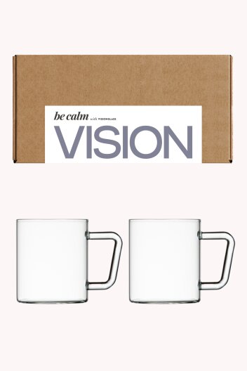 내열유리 머그 W 305ml 선물세트(2P)