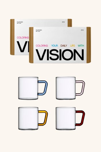 컬러머그컵W 305ml 선물세트(4P)