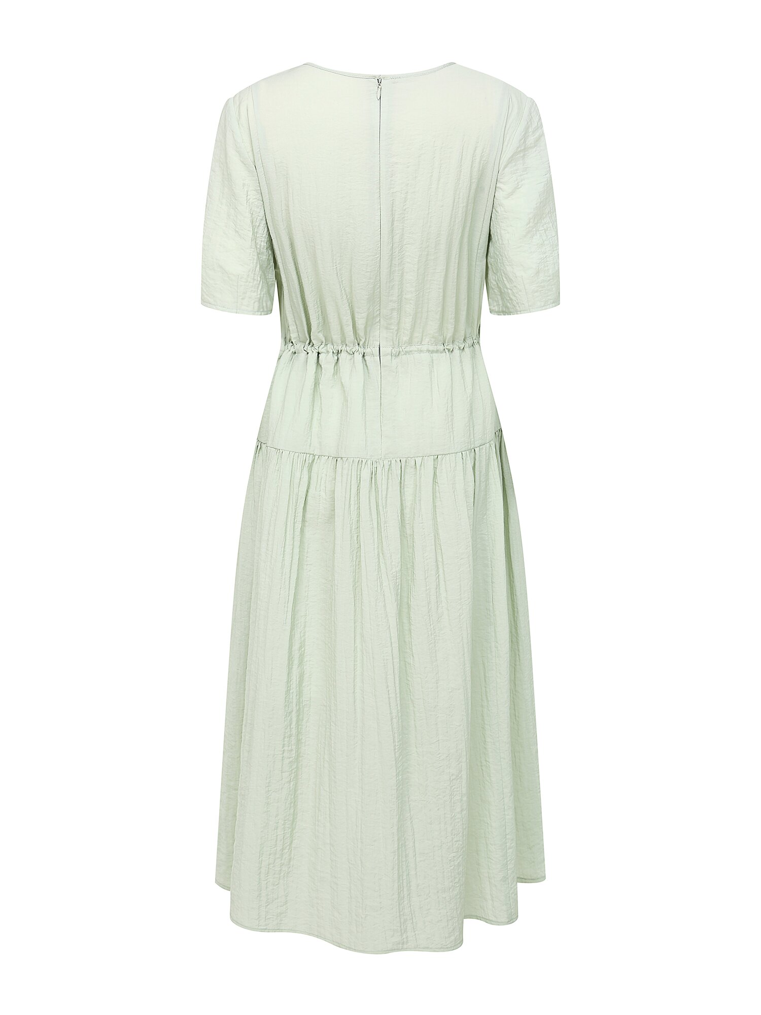 리본 레이어 티어드 원피스 (MINT)