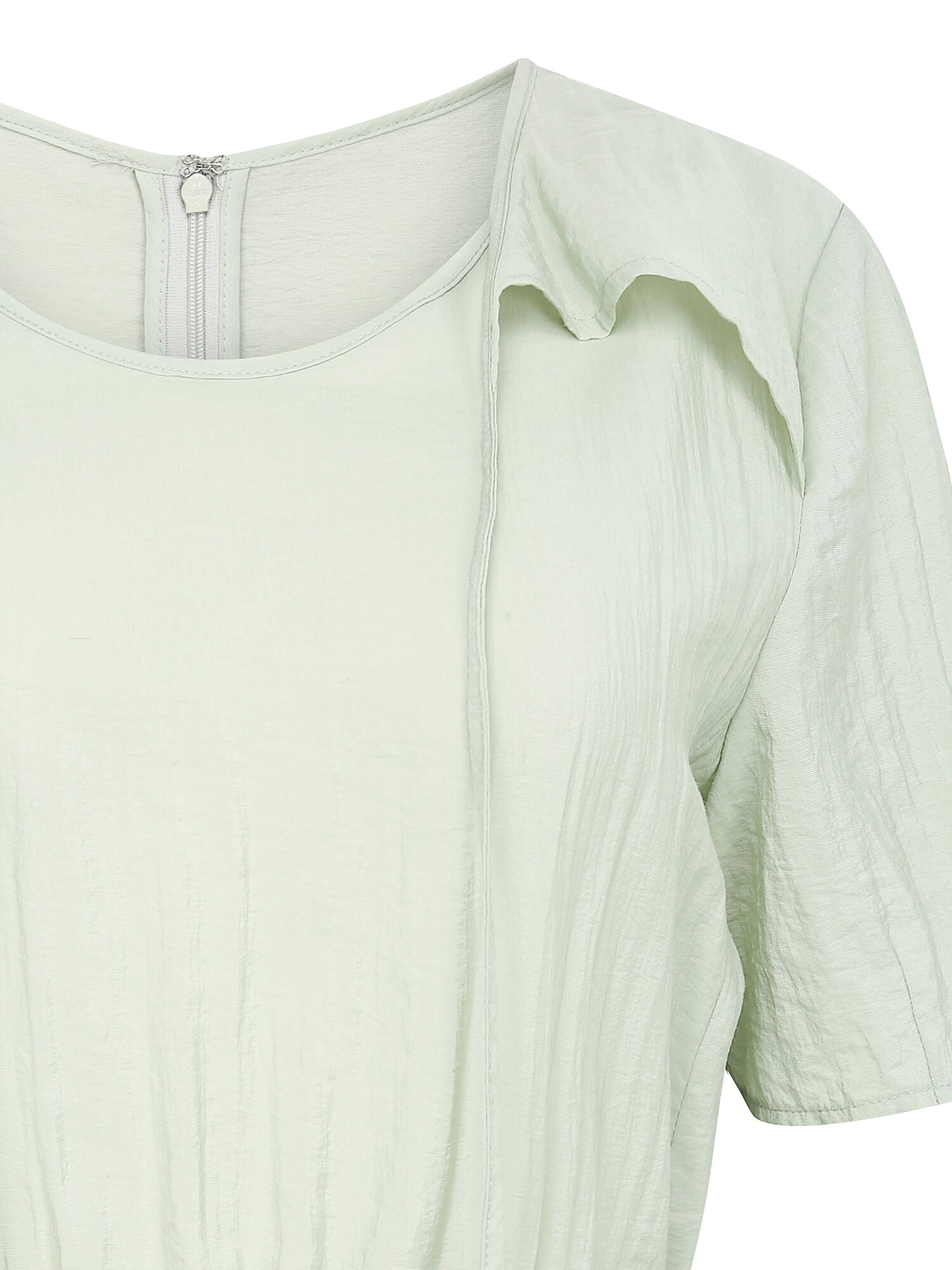 리본 레이어 티어드 원피스 (MINT)