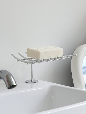 스텐 와이어 비누받침대 물빠짐 비누거치대