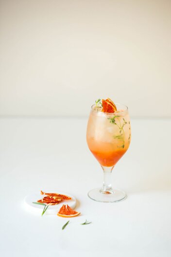 강화유리 고블렛잔 발리 440ml