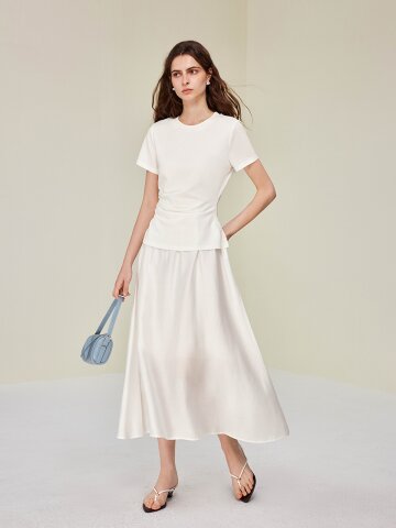 YY_Stitch design sense dress_2color