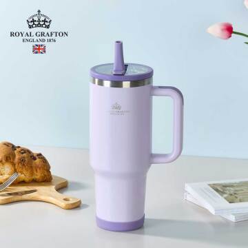 보온/보냉 폴드 스트로우 스텐304 텀블러 1200ml