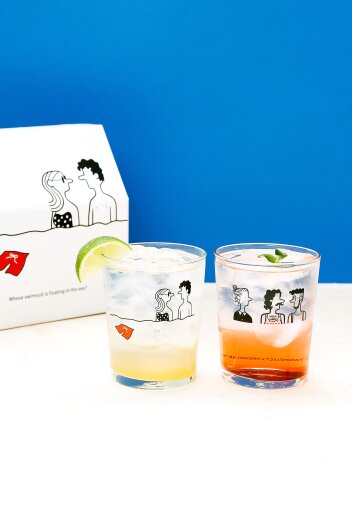 에브리원 디자인글래스 
선물세트(2P)