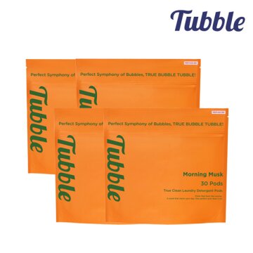 [터블] 트루클린 3in1 캡슐 세탁세제 모닝머스크 (30P x 4개)