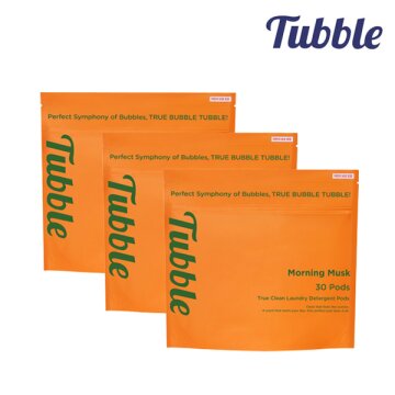 [터블] 트루클린 3in1 캡슐 세탁세제 모닝머스크 (30P x 3개)