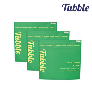 [터블] 트루클린 3in1 캡슐 세탁세제 코튼가든 (30P x 3개)