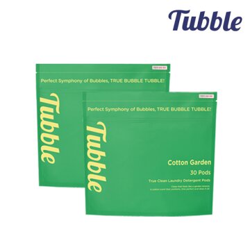 [터블] 트루클린 3in1 캡슐 세탁세제 코튼가든 (30P x 2개)