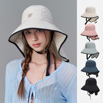 그린라벨 워터프루프 와이드 선쉐이드 캠프 플랩캡 라바울 (5 colors)