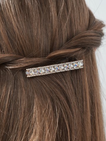 스와로브스키 스톤 헤어핀 ELHP051