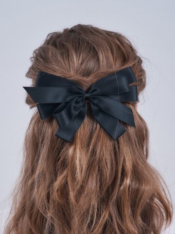 리본 포인트 빅 헤어핀 ELHP050