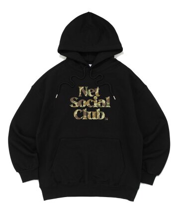 OG LOGO CAMO HOOD (BLACK)