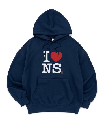 I HEART NS HOOD (DARK BLUE)