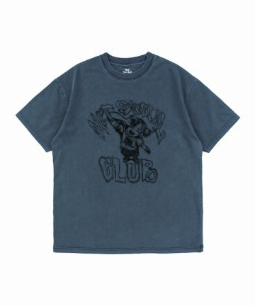 EYE OF TIGER PIGMENT TEE (BLUE GRAY)