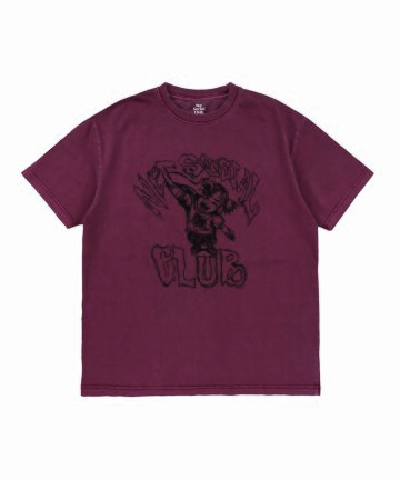 EYE OF TIGER PIGMENT TEE (BURGUNDY)