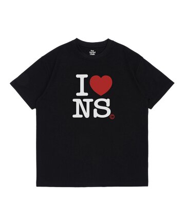 I LOVE NS COTTON TOUCH POLY TEE (BLACK)