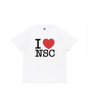 I LOVE NSC TEE (WHITE)