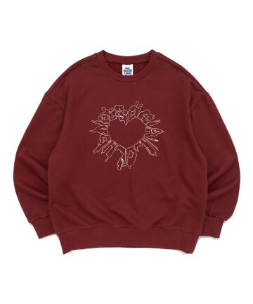 OUTER HEART MTM (BURGUNDY)