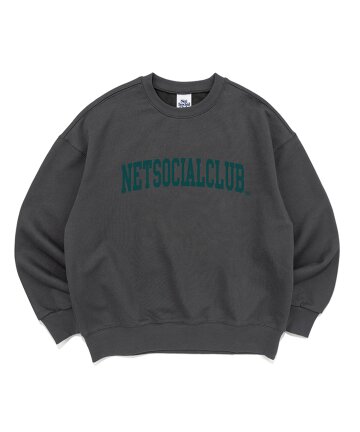 ARCH LOGO SWEATSHIRTS (CHARCOAL)