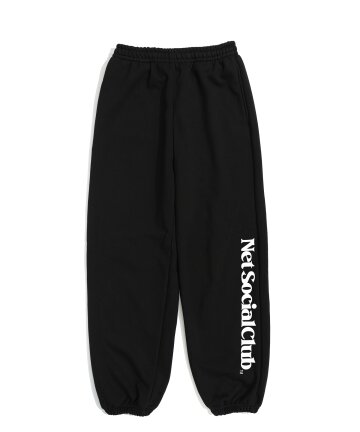 SIDE LOGO JOGGER PANTS (BLACK)