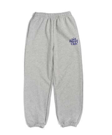 CURLY LOGO JOGGER PANTS (MELANGE)