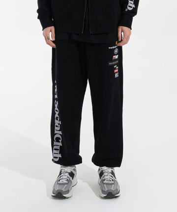 TELECOM LOGOS PANTS (BLACK)