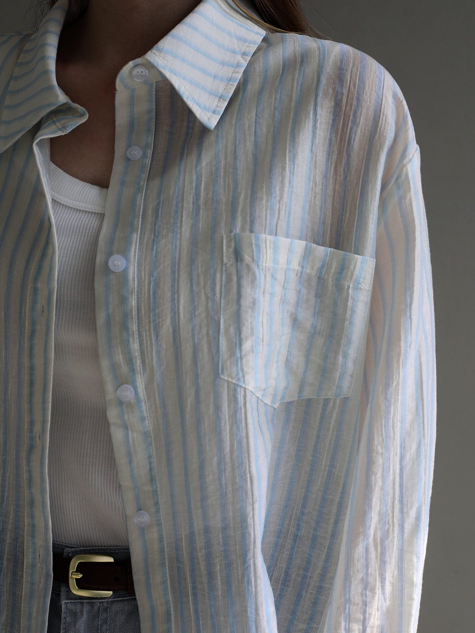 [10차] Flow stripe shirt_3 Colors