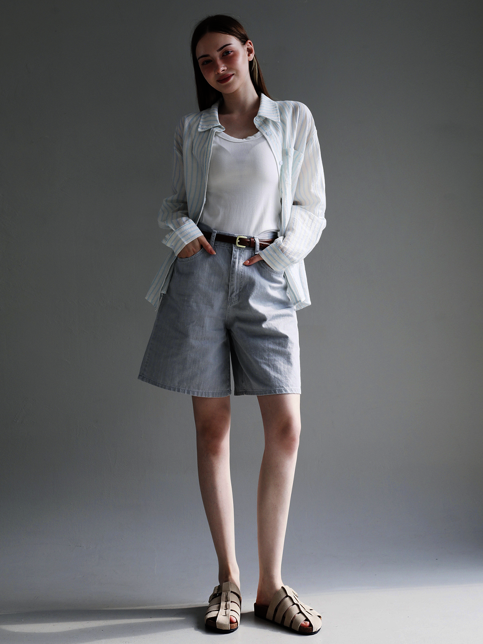 [10차] Flow stripe shirt_3 Colors