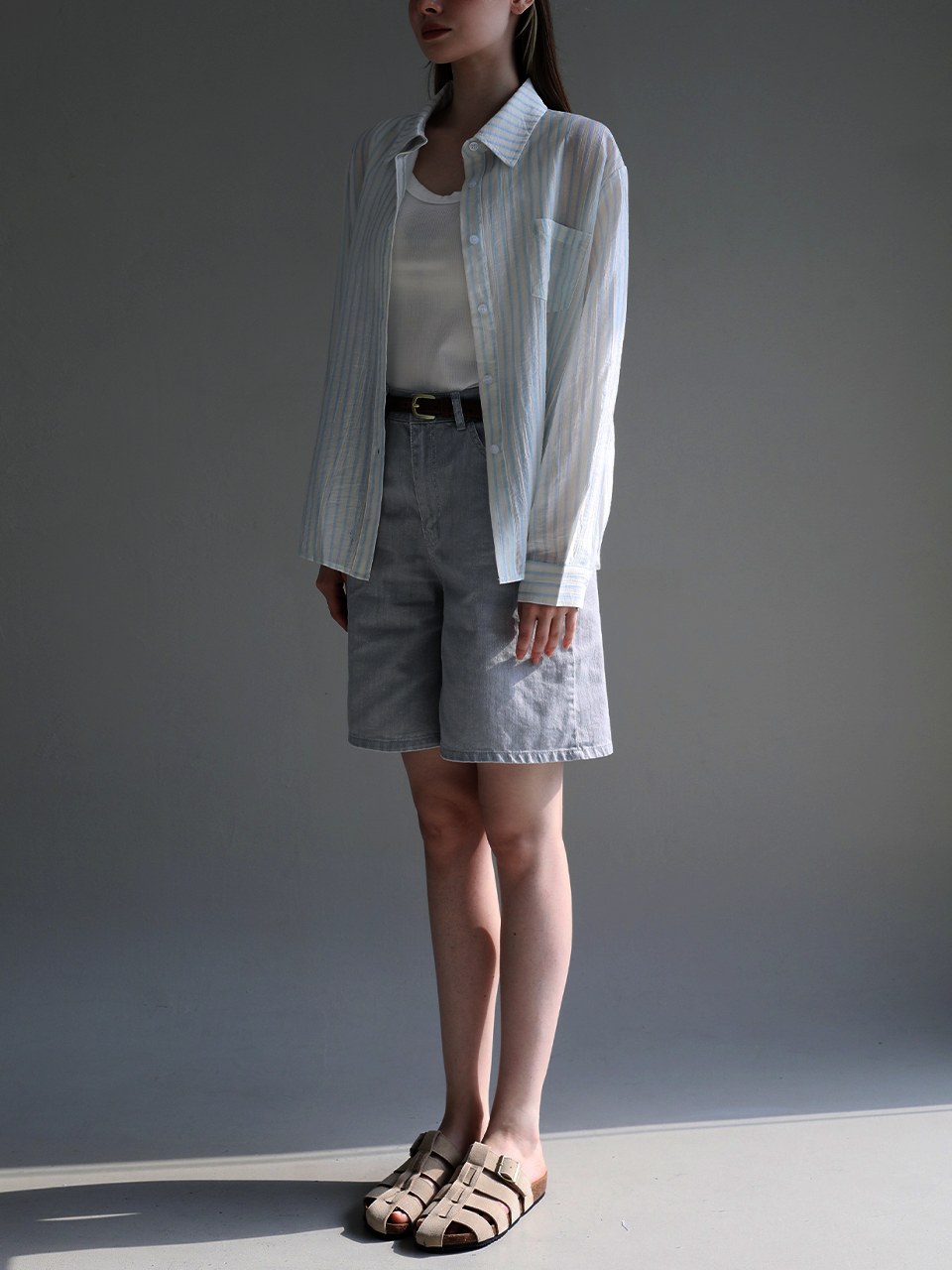 [10차] Flow stripe shirt_3 Colors