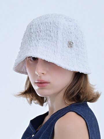 엠보 링클 보닛햇_4color