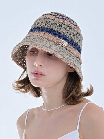 서핑 투톤 지사 버킷햇_3color